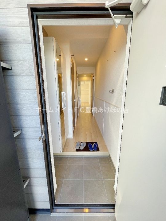 ヒカルサ豊橋小向町の玄関