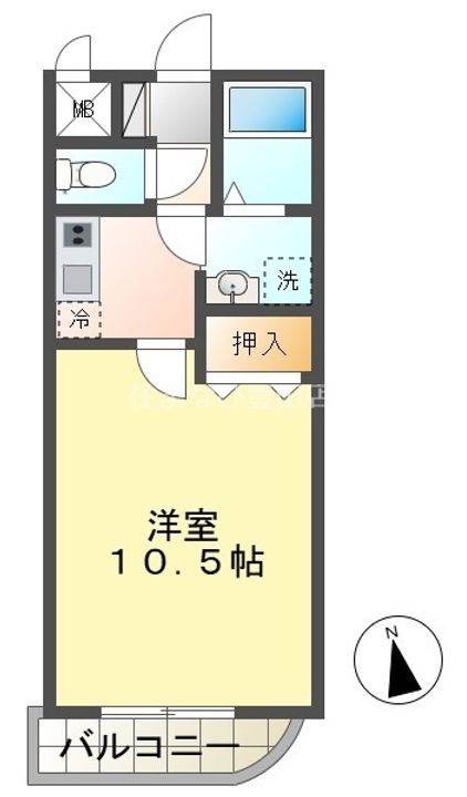 D’Artagnanの間取り