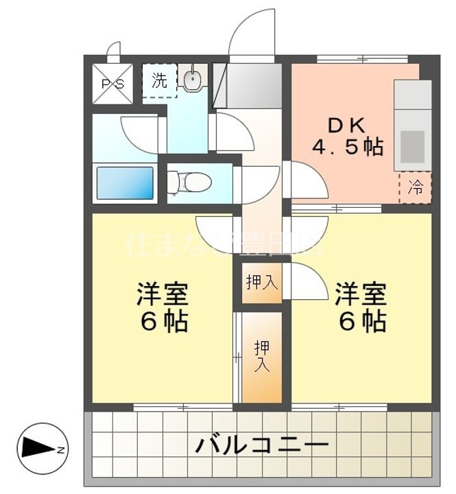 ノーブルライフムラマ505の間取り
