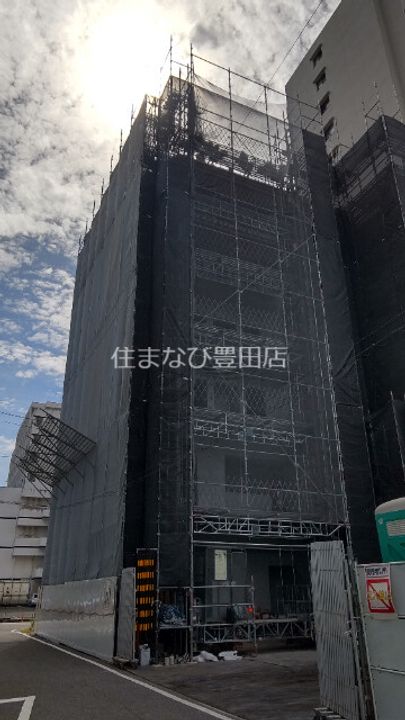 (仮称)豊田駅前新築ビルの外観