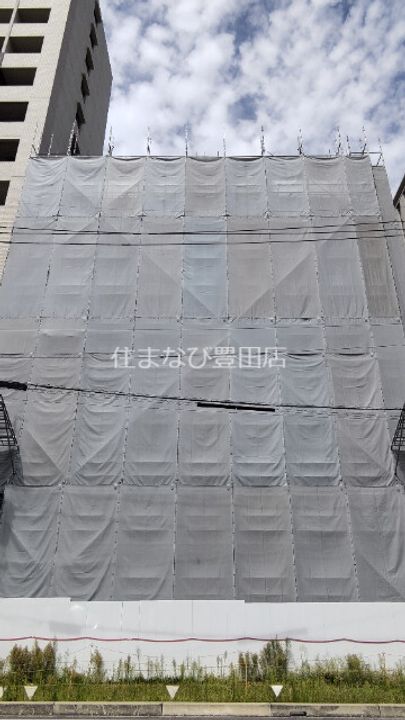(仮称)豊田駅前新築ビルの外観