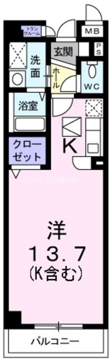 カーサ・ミレニアムの間取り