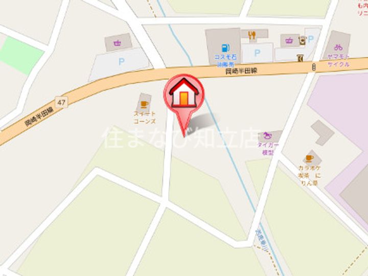 愛知県安城市高木町半崎(アパート)の賃貸物件103の地図