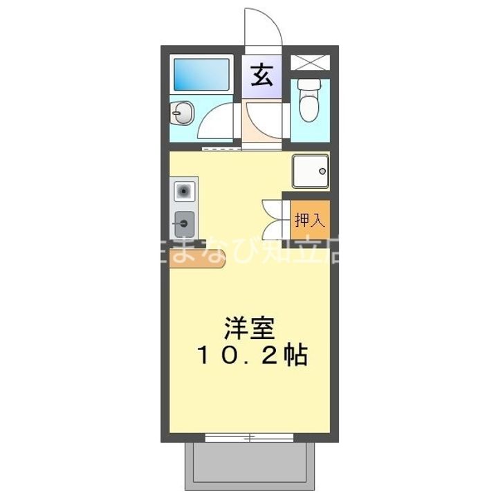 コーポラピットの間取り