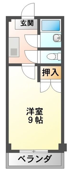 パレス 三宝の間取り
