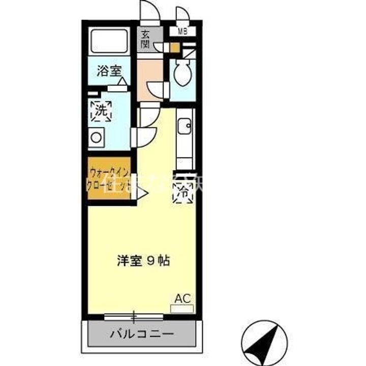 パークハイム C棟の間取り