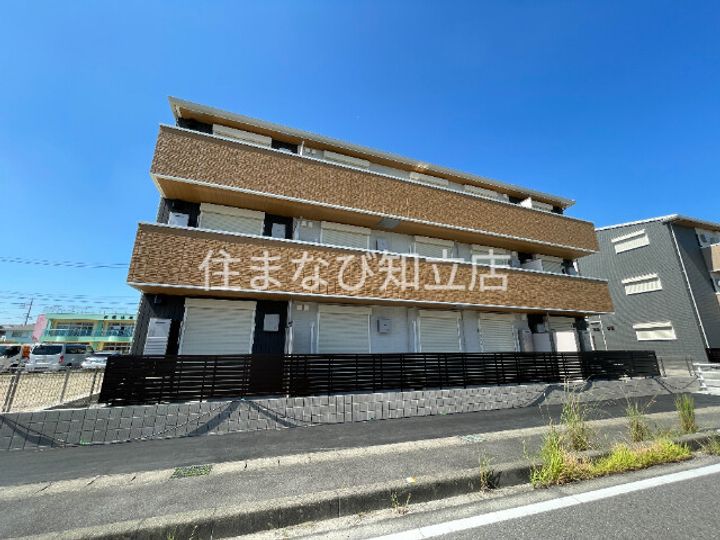 愛知県知立市長篠町新田東(アパート)の賃貸物件の外観