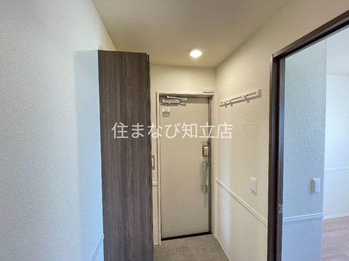 愛知県知立市長篠町新田東(アパート)の賃貸物件の玄関