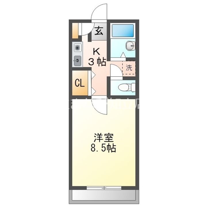 ロイヤルMIZUNOの間取り
