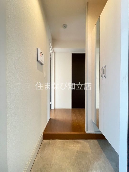 セジュール小山の玄関