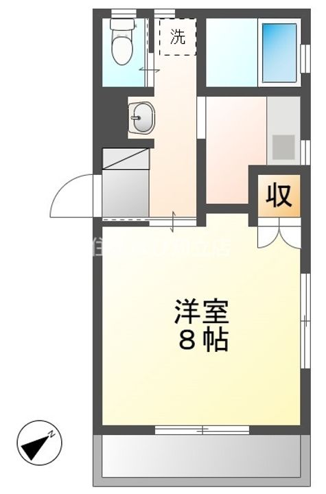 マイルストーンの間取り