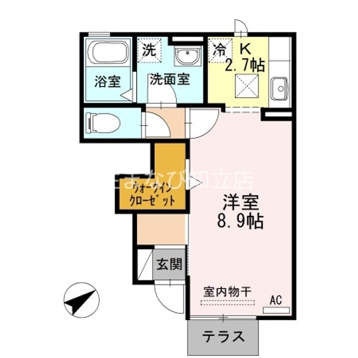Chou Chou 橋目の間取り