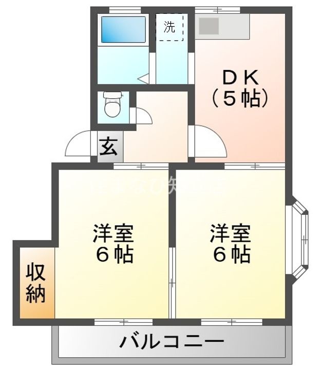 コーポ安祥の間取り