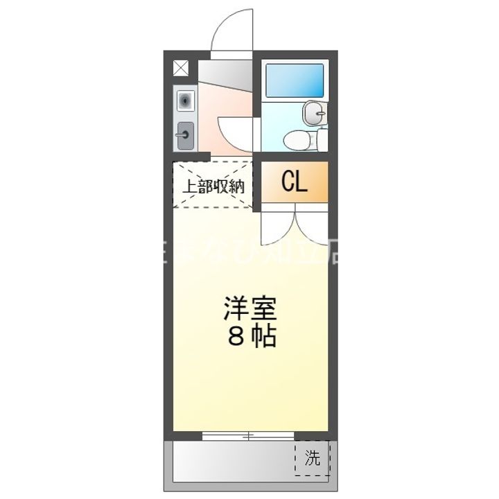 愛知県安城市横山町大山田中(マンション)の賃貸物件503の間取り