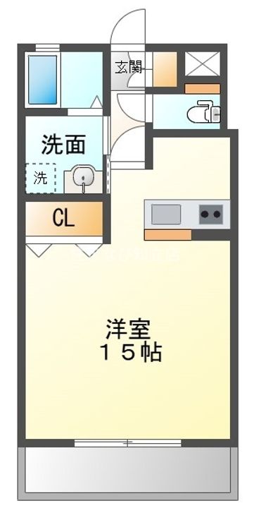 エルガーラ刈谷202の間取り