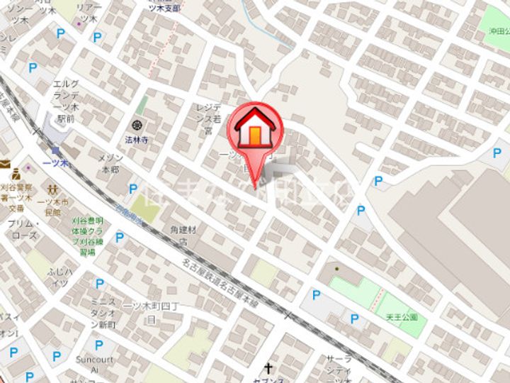 プリマヴェーラの地図
