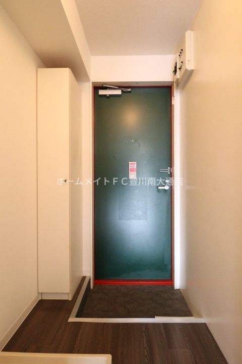 オアシス御油の玄関