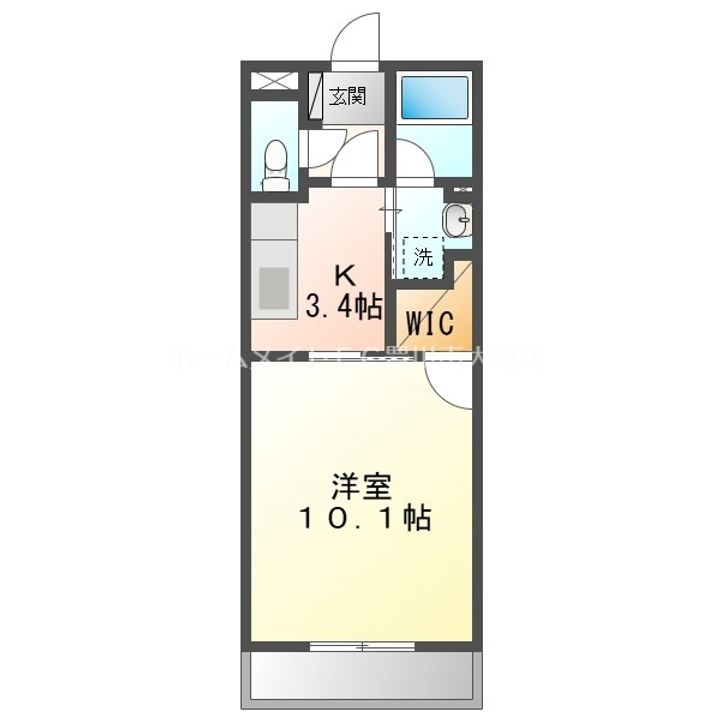 アインシュロスの間取り