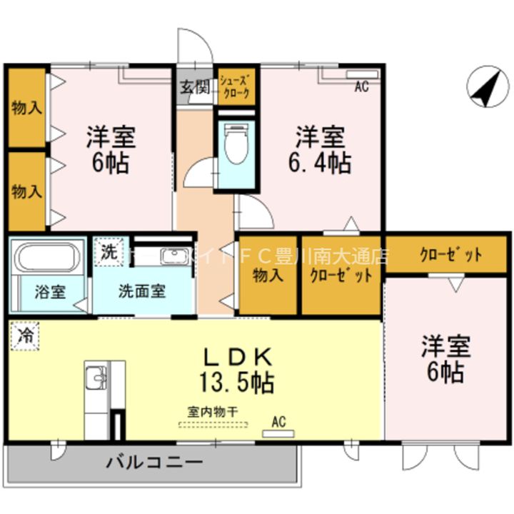 ノール椿の間取り