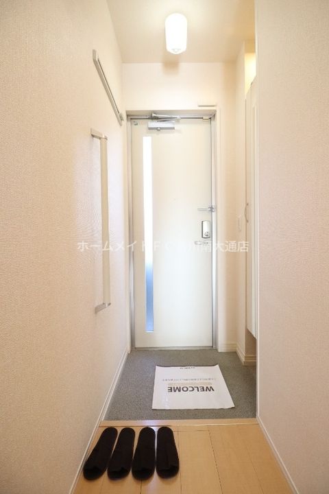 ノール椿の玄関