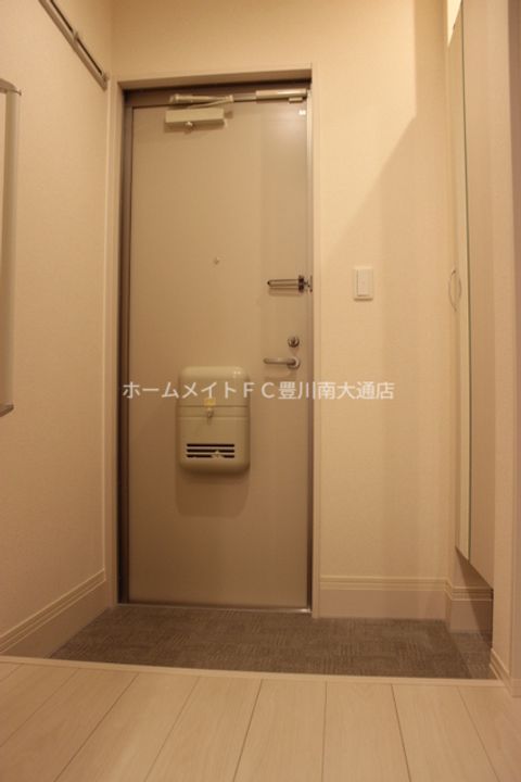 クレアンジュの玄関