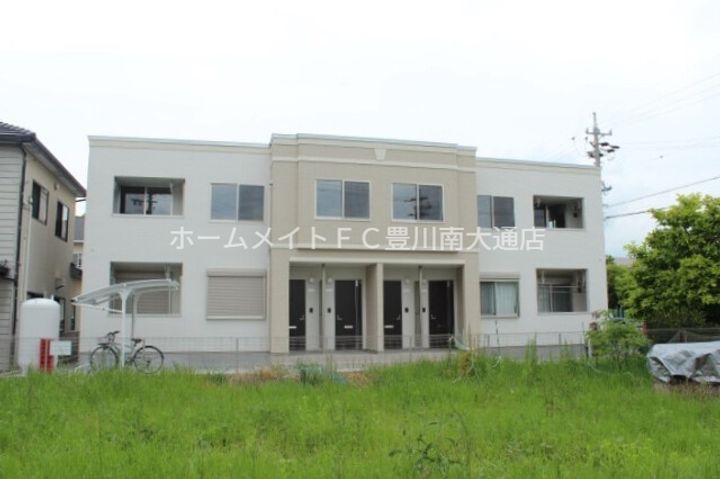 愛知県豊川市白雲町3丁目(アパート)の賃貸物件201の外観