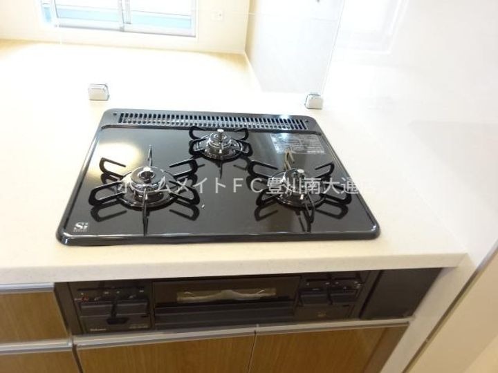 愛知県豊川市白雲町3丁目(アパート)の賃貸物件201のキッチン
