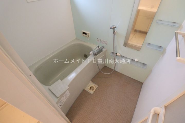 愛知県豊川市古宿町市道(アパート)の賃貸物件102の風呂