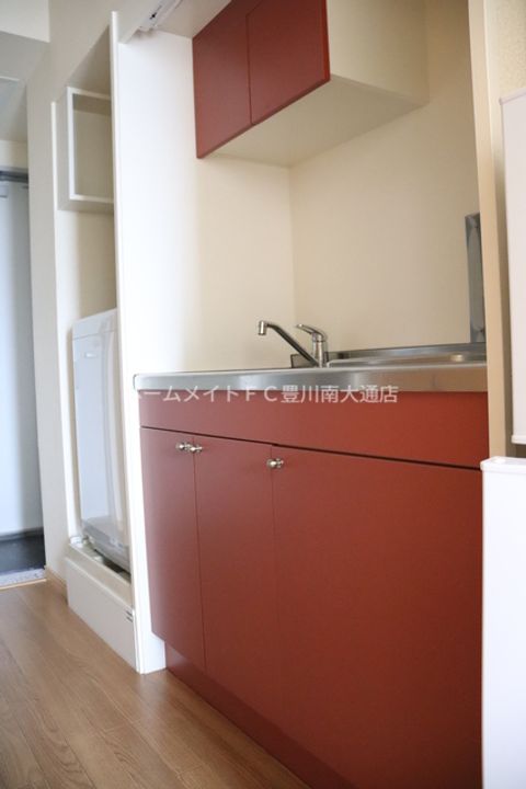 レオパレスエスペランサV209のキッチン