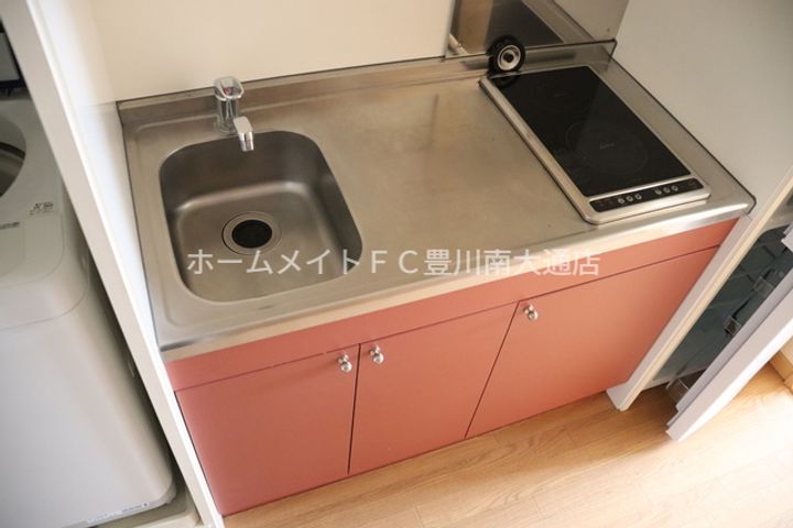 レオパレスエスペランサV209のキッチン