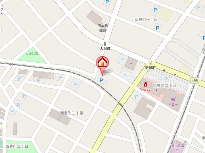 レオパレス麻衣夢211の地図