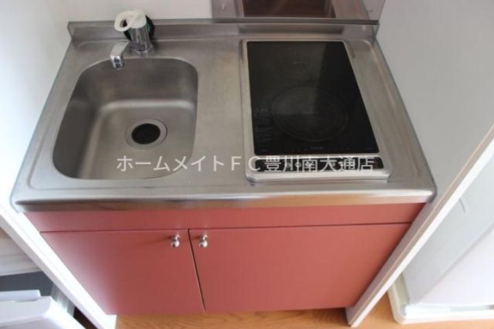 レオパレス大堀110のキッチン