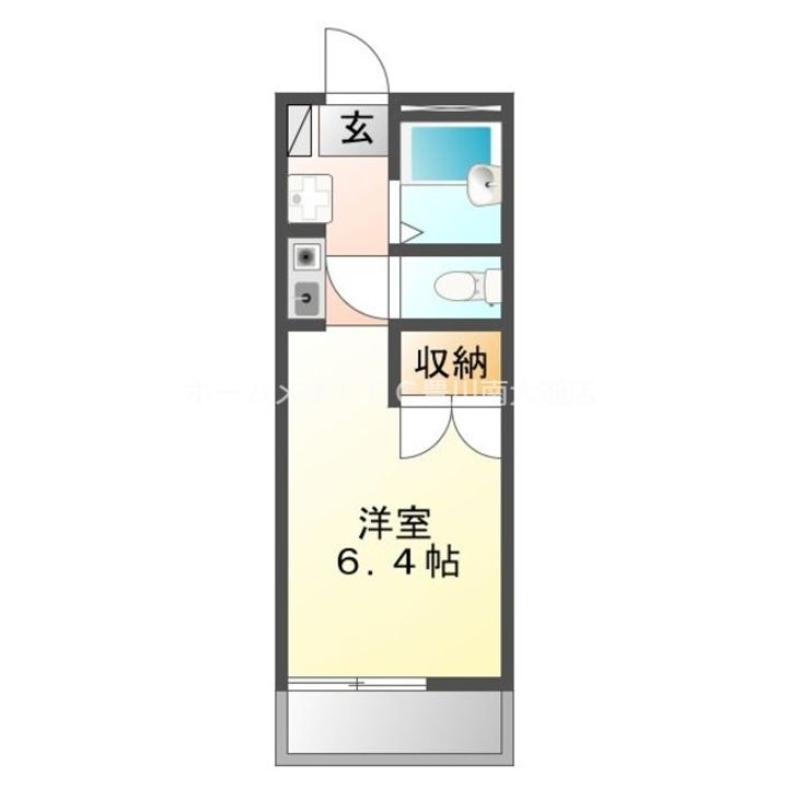 オアシス御油の間取り