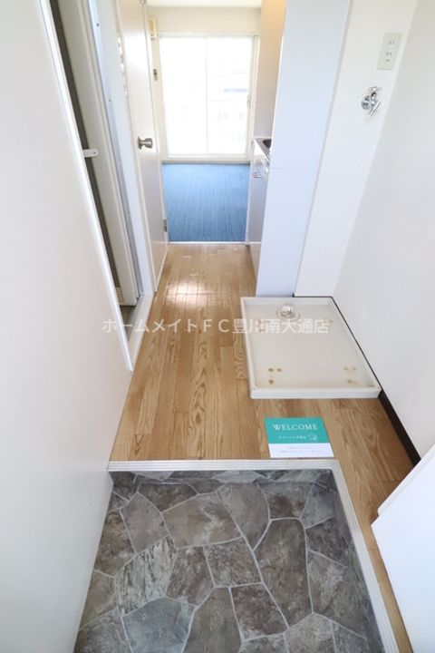 オアシス御油の玄関