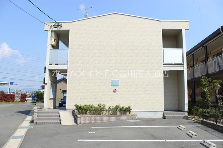 愛知県豊川市宿町小山(アパート)の賃貸物件201の外観