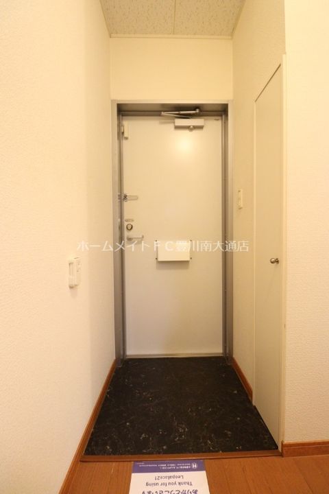 愛知県豊川市宿町小山(アパート)の賃貸物件201の玄関