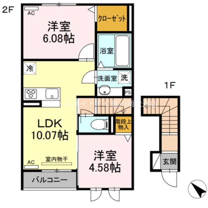 プランドール・越川の間取り