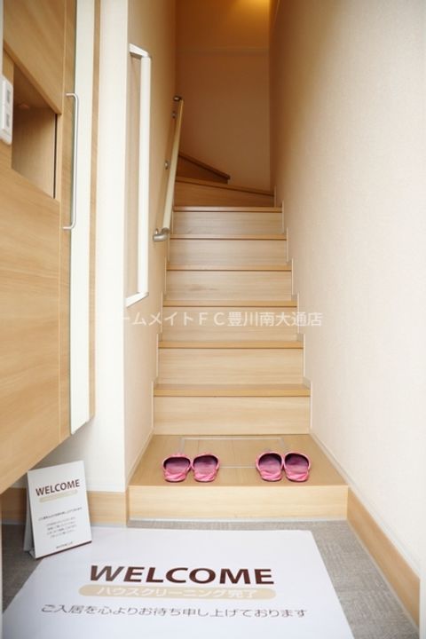 プランドール・越川の玄関