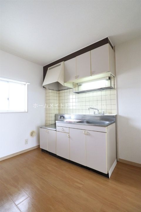 愛知県豊川市谷川町中道(アパート)の賃貸物件201のキッチン