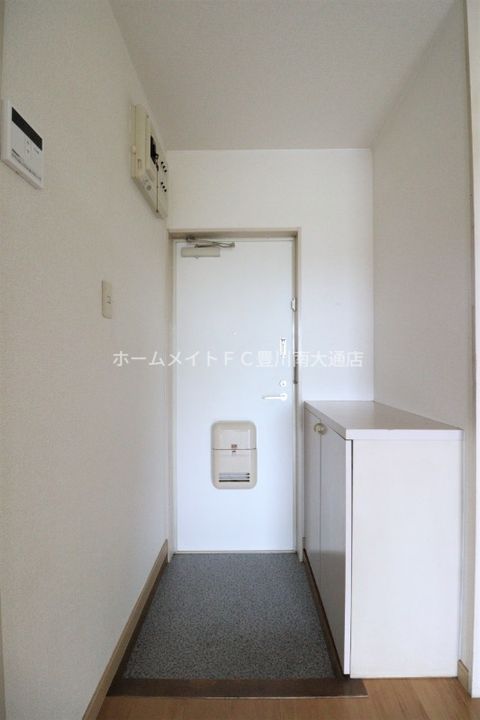 愛知県豊川市谷川町中道(アパート)の賃貸物件201の玄関