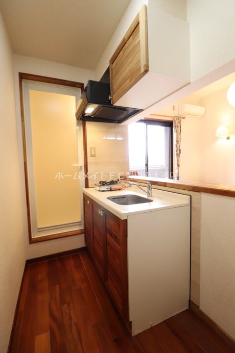 愛知県豊川市中条町鴻ノ巣(アパート)の賃貸物件207のキッチン