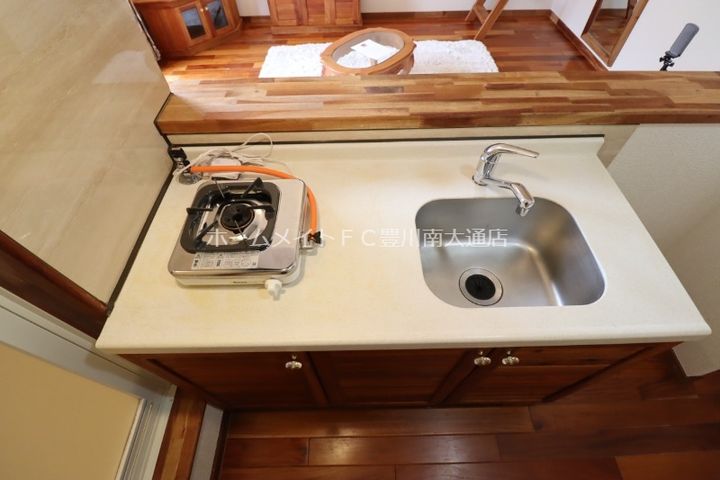 愛知県豊川市中条町鴻ノ巣(アパート)の賃貸物件207のキッチン