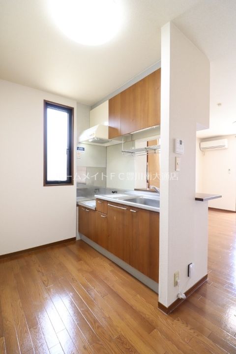 ビューテラス佐野 A棟のキッチン