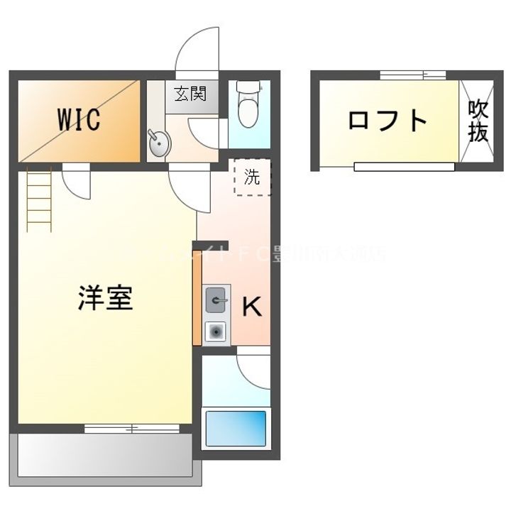 セザンヌ中央通の間取り