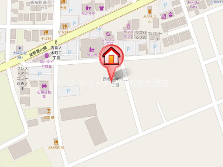 グランド シャンブルの地図