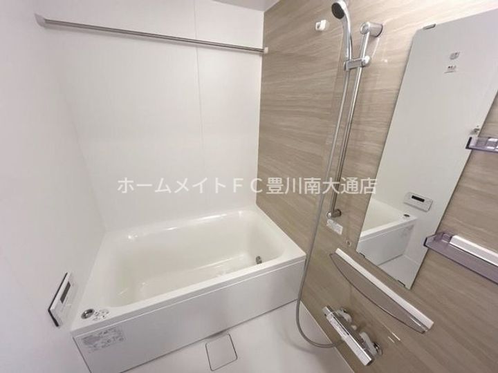 蔵子5丁目新築アパート202の風呂