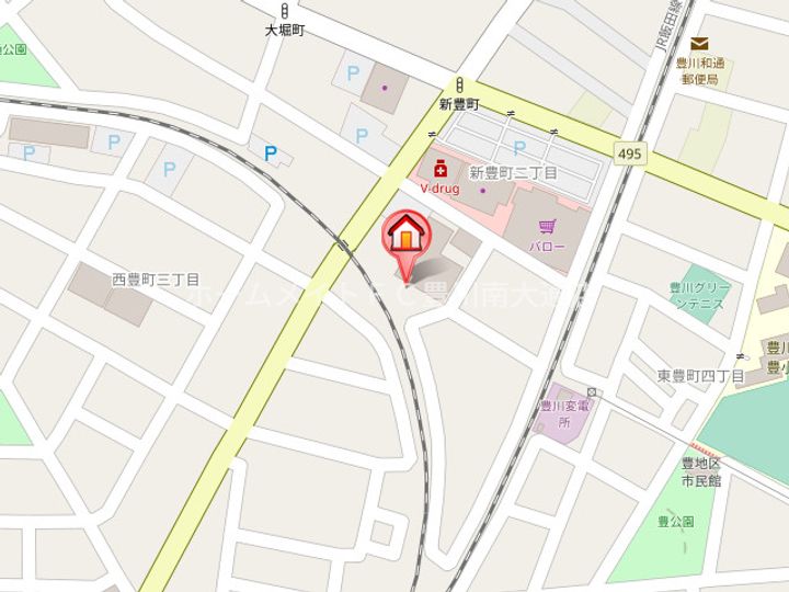 エステート101の地図