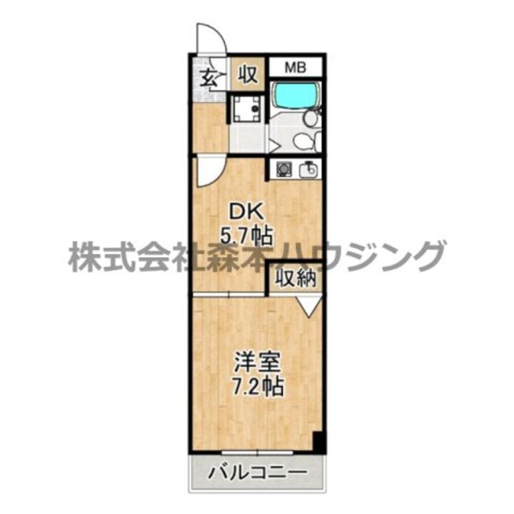 プルミエール大西 218の間取り