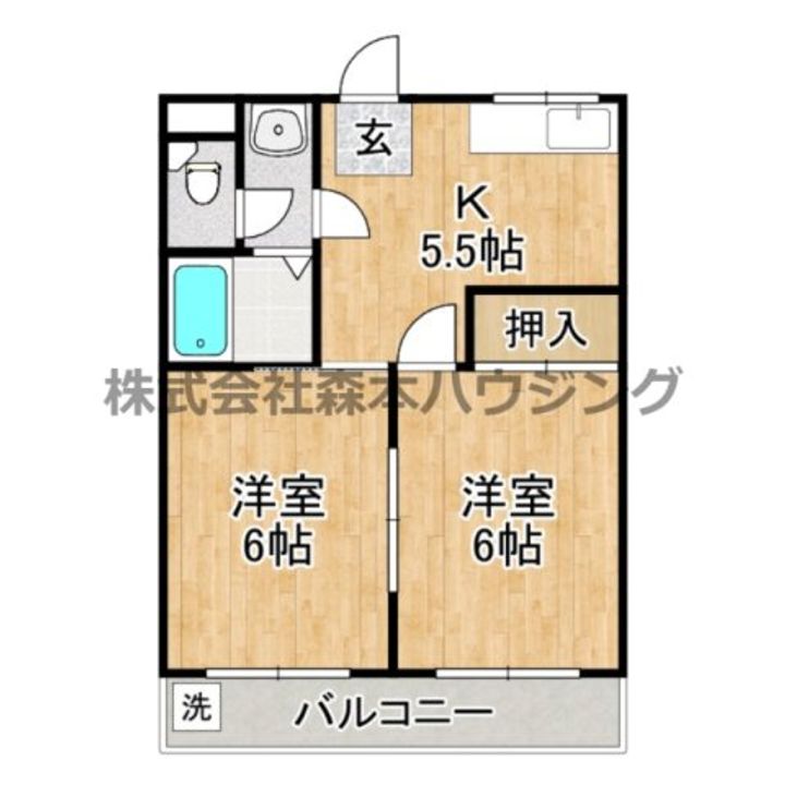 Residence Excelle 504の間取り