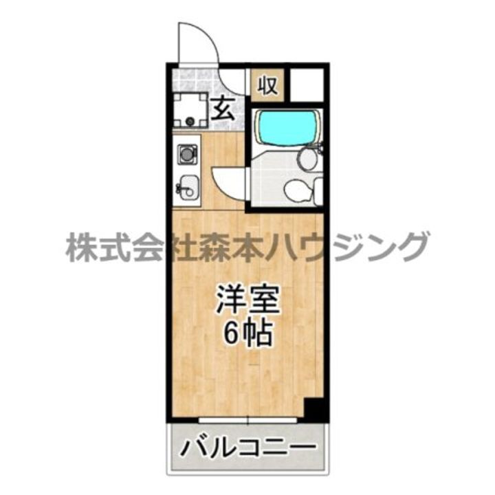 プレアール星田 102の間取り